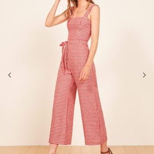 NWT Reformation Birch Jumpsuit